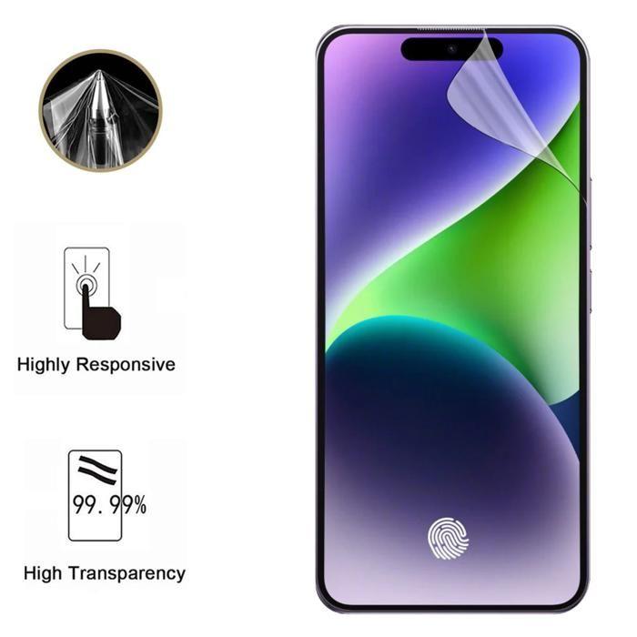 Displayschutz für Oukitel P1 [2er-Pack] Schutzfolie aus Kunststoff, strapazierfähig, ultradünn, Phonillico®