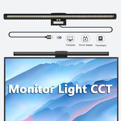 LED Desk Lamp Monitor Light Bar Eye-Care Table Lamp Computer Stepless Dimming Lighting Monitor Screen Light Bar for Work Gaming