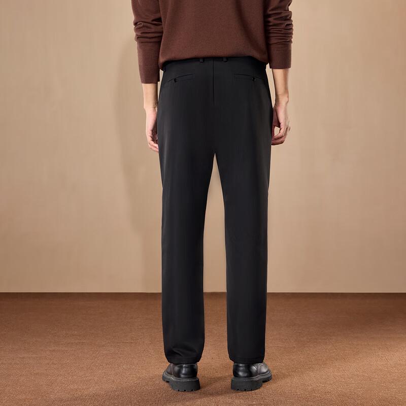 HLA Men's Classic Slim-Fit Casual Pants