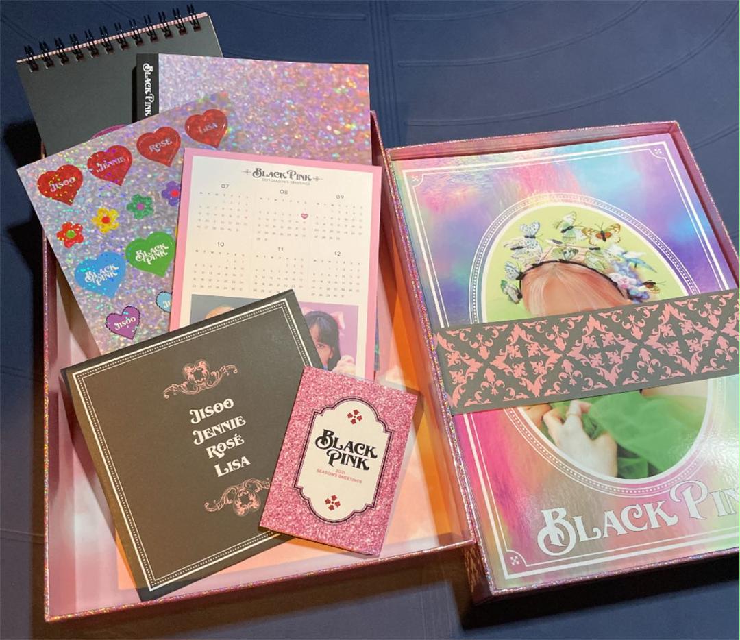 

[Б/У] blackpink season s greetings 2021 морской волны