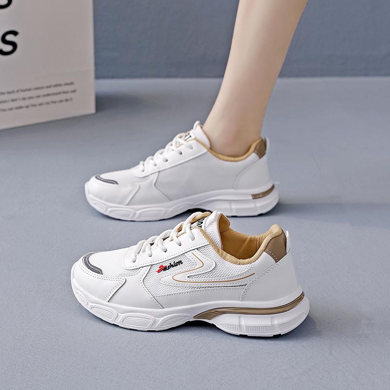 

Step on shit feeling women s shoes breathable mesh sports shoes summer 2025 new soft sole hollow explosion casual shoes D18 36