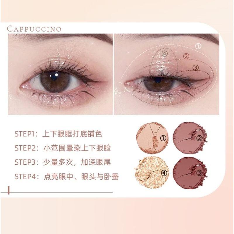 COLOUR ZONE - 4 Color Eyeshadow Palette - B02