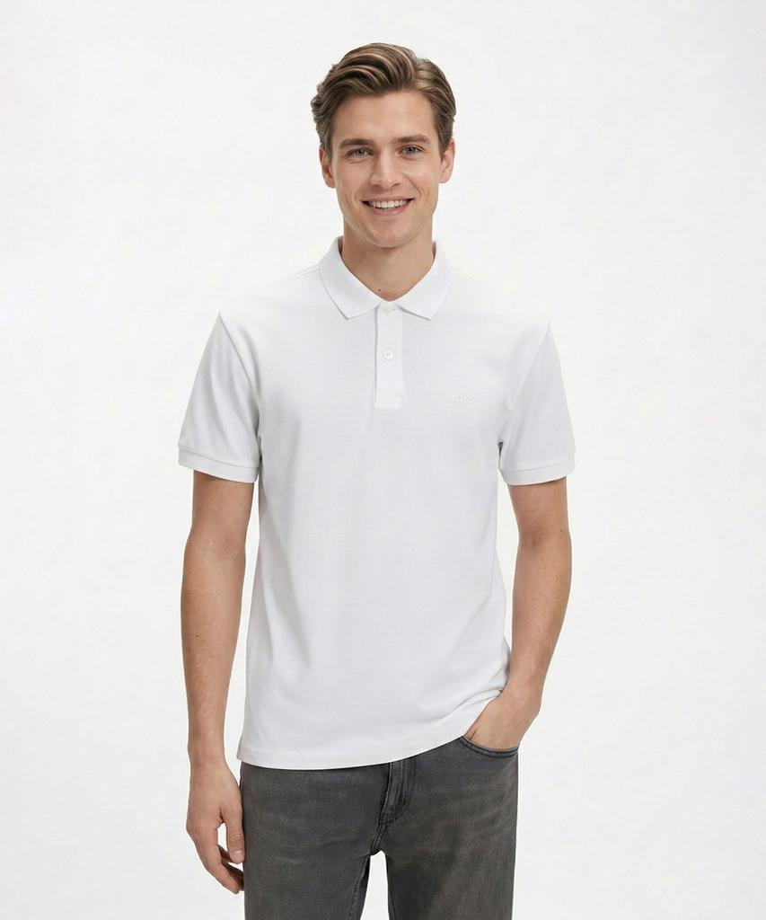 BOSE Pio Short Sleeve Polo Shirt 50554574_100
