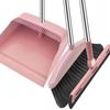Jiemengzhe Folding Orange Broom & Dustpan Set