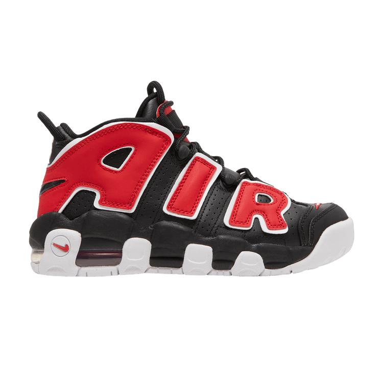 Nike Air More Uptempo GS Black University Red 38