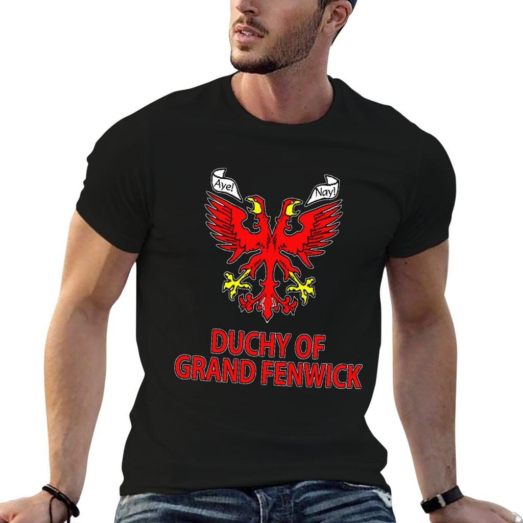 Duchy of Grand Fenwick Coat of Arms TShirt Utility Casual Work TShirt
