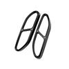 Black / Silver Rear Dual Exhaust Pipe Sticks Covers For Mercedes Benz S class W221 W222 C217 A217 S400L S450L S500L