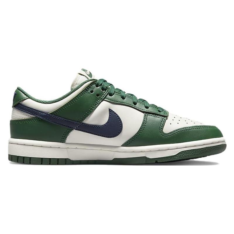 Nike Dunk Low Retro Gorge Green Midnight Navy Women's Skate Shoes Sneakers DD1503-300