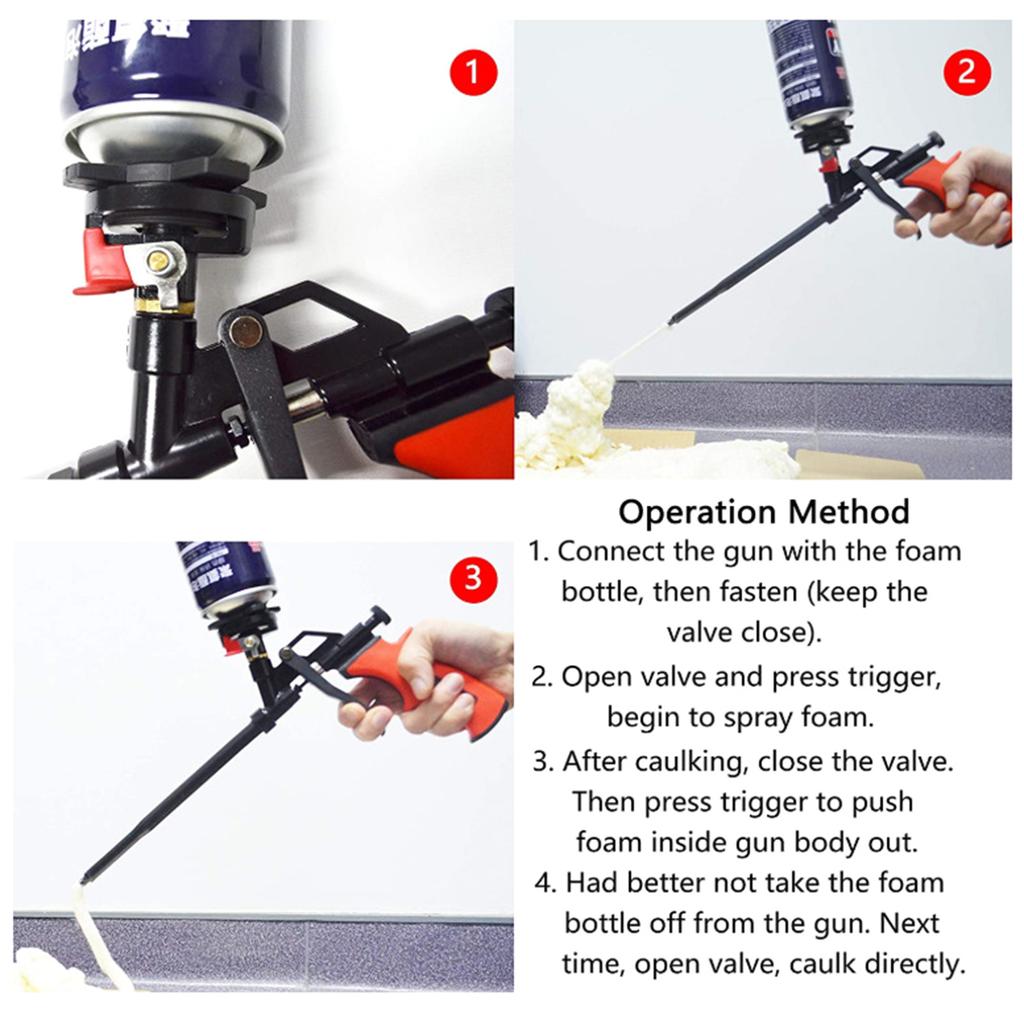Metal Polyurethane  Guns Mounting  Glue  Sealant  Guns Construction Tools Insulating Filling Sealing