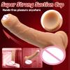Small Dildo Long Foreskin Soft Silicone Penis Stimulation Anal Testis Dick Suction Cup Realistic Dildos Adult Sex Toy For Women