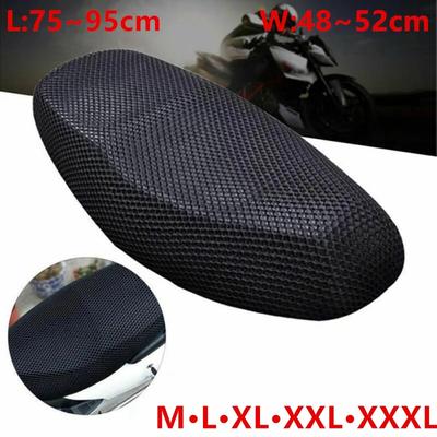 Antislip Net Stoelhoes Stoelhoezen Elektrische Fiets 3D Mesh Beschermer Motorfiets Kussenhoes
