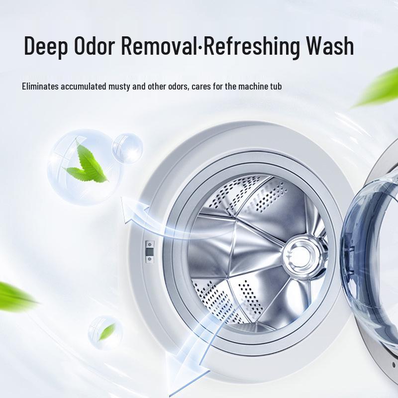 Powerful Automatic Washing Machine Tub Cleaner for Descaling, Sterilization, and Stain Removal