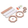 DIY Kaleidoscope Kit Develop Creativity Stimulate Imagination Safe Sturdy Durable Beech Kids