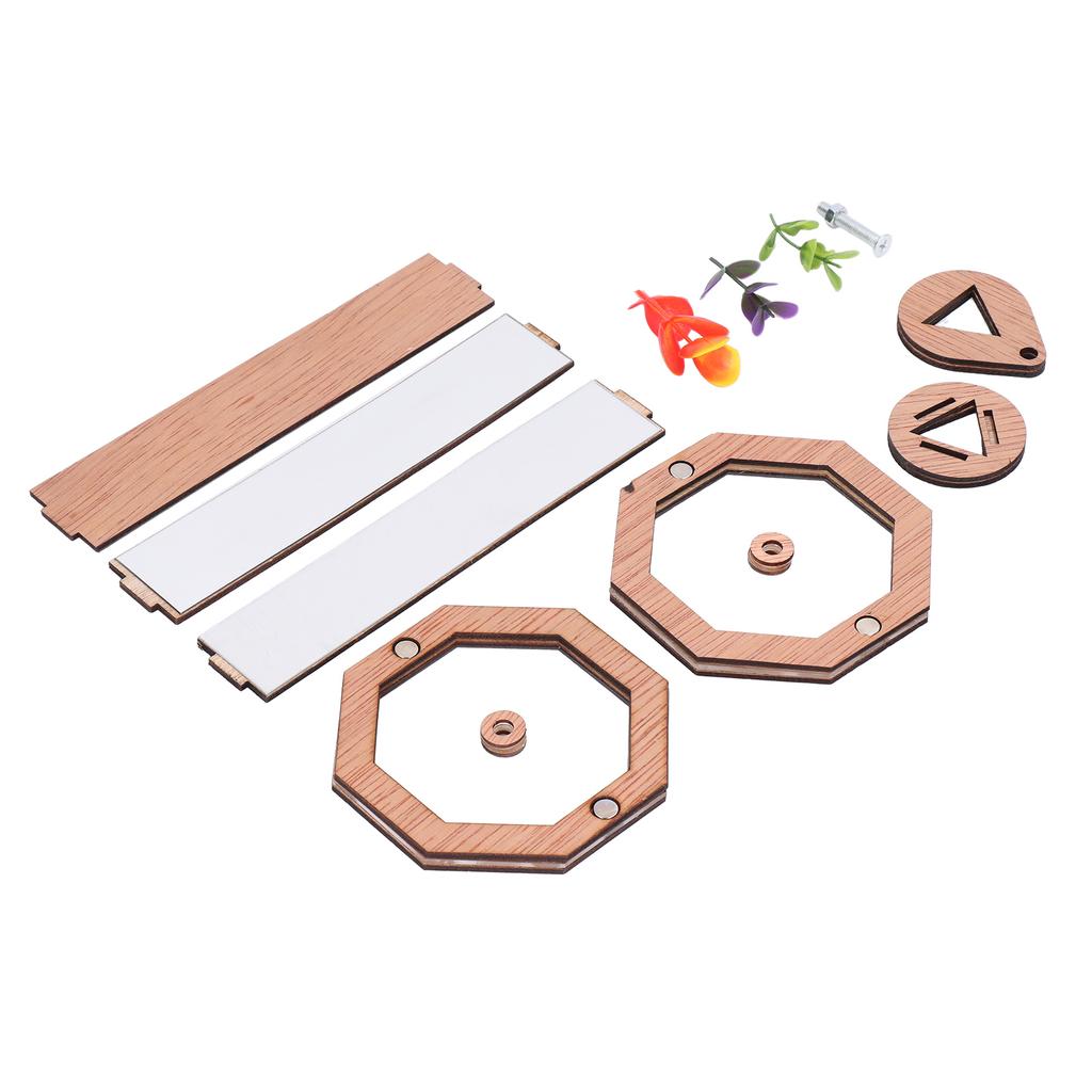 DIY Kaleidoscope Kit Develop Creativity Stimulate Imagination Safe Sturdy Durable Beech Kids