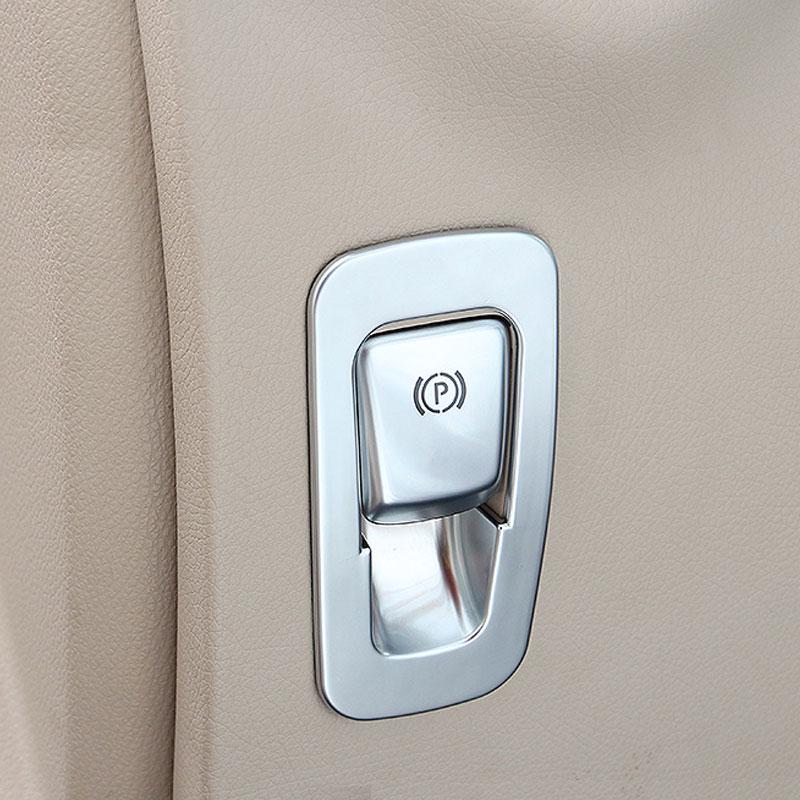 Chrome Handbrake Button Cover Trim for Mercedes Benz E-Class W213 GLC-Class X253 C-Class W205 2016 2017 2018 Car