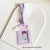 Angel Wings PU Leather Card Holder: 3-Inch Protection Cover for Campus and Bus Access