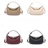 Sac à Bandoulière en Cuir Véritable pour Femme, Sac Hobo en Cuir de Vachette Souple, Sac Bandoulière Vintage 'Water Dumpling', Sac à Main Élégant, Plusieurs Couleurs