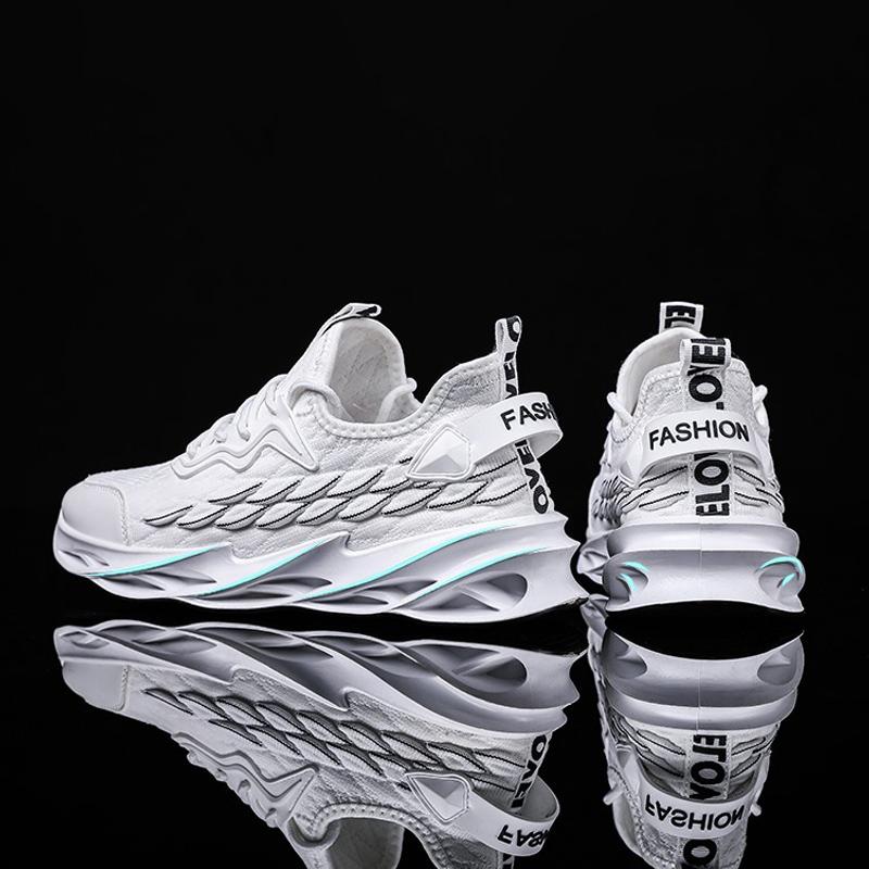 Summer breathable Putian coconut fly weaving sports running casual wear-resistant shock-absorbing running shoes blade tide shoes