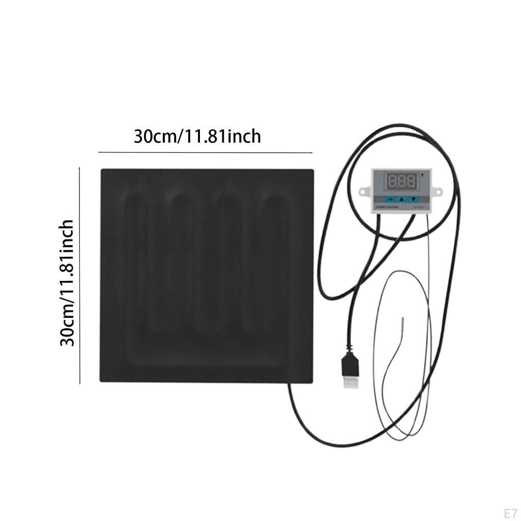 Digital Thermostat Controlled Heating Pad for Reptiles, Ideal Geckos and Frogs