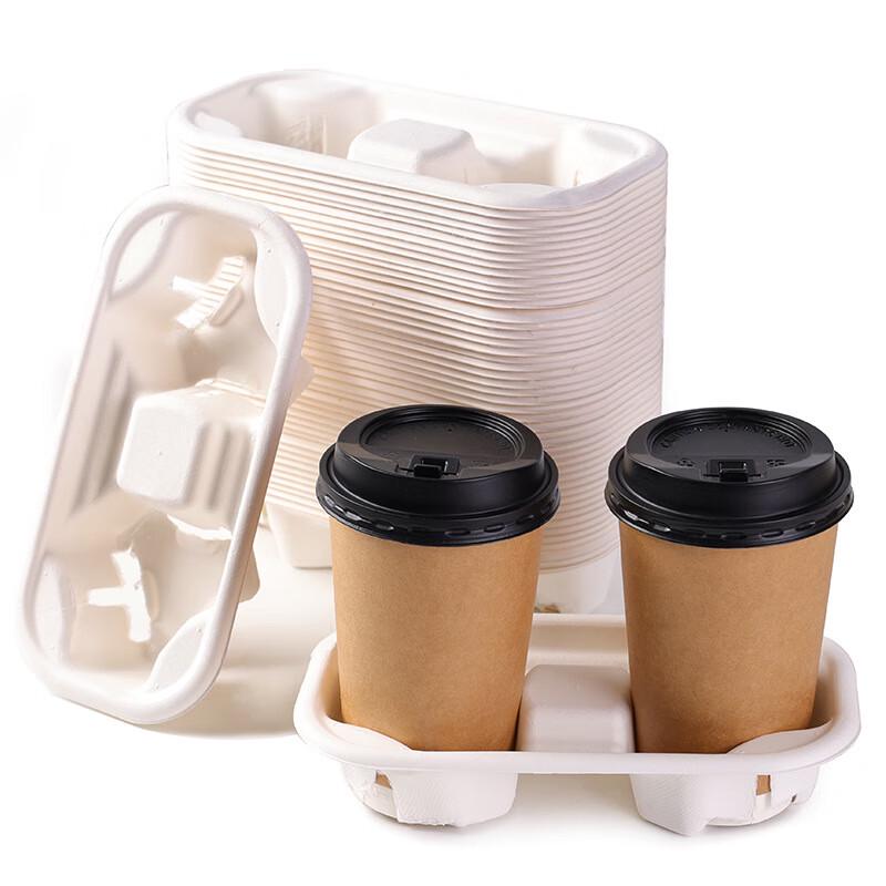 Eco-Friendly Two-Cup Beverage Holder