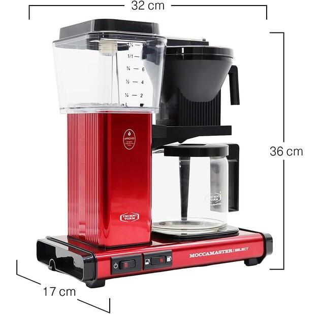 Кофеварка Technivorm Moccamaster KBG Select красный металлик (53990)