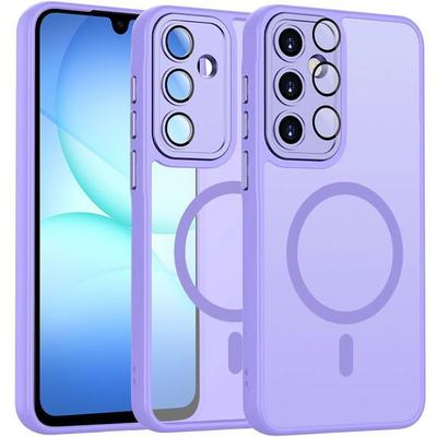 Protective Case - BOOLING - for Samsung Galaxy A17 4G/5G - Hybrid - Purple - Shockproof