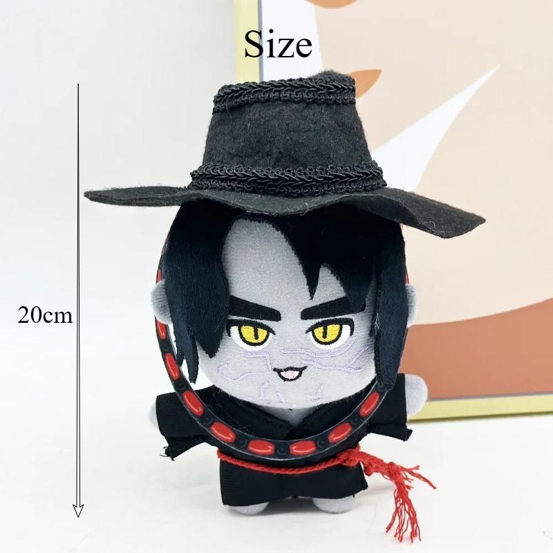 20cm Gaza Boys Demon Plush Toys New Kpop Demon Hunters Plushies Stuffed Doll Soft Cuddly Gifts for Kids Child Birthday Christmas