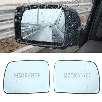 Για BMW E53 X5 1999-2006 Θερμαινόμενος Γυάλινος Καθρέφτης Πλαϊνός Πόρτας Φτερού Πίσω Όρασης Αξεσουάρ Φακού Γυαλιού Καθρέφτη 51168408797