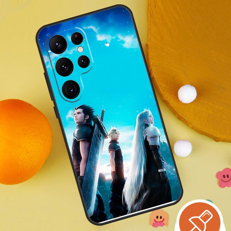Final Fantasy Case For Samsung Galaxy S25 Ultra S24 S23 S22 S21 Ultra S9 S10 S20 Plus S24 FE Funda Cover