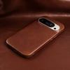 Carcasă Retro Pentru Google Pixel 10a 10proXL 9Pro 8A 7Pro 6a Carcase din Piele Naturală Pentru Pixel 10 Pro Capac Spate Telefon Vintage