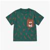 Stella Mccartney Tt8p71 Z1394 719ma Lightning Bolt Print Teddy Bear Chest Pocket Kids Short Sleeve Tee