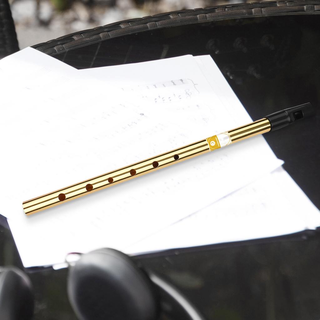 Fluier irlandez Flaut Do 6 Găuri Flaut Instrumente Muzicale de Suflat pentru Începători Intermediari Experți