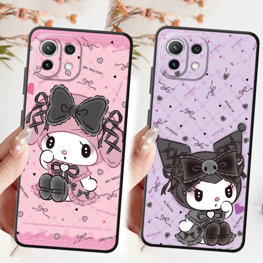 Kuromi Melody Case for Xiaomi Mi CC9Pro 10 11 13 Lite 11T 14 Pro 9 13 10T 9T Soft Back Phone Cover