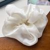 New Large-sized Fabric Hair Band and Hair AccessoryFeaturing Retro Floral and Diamond-encrusted Ponytail Hair Ties