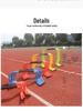 Children's Coordination & Sensitivity Training Hurdles - Small Track & Field Obstacle for Football Practice