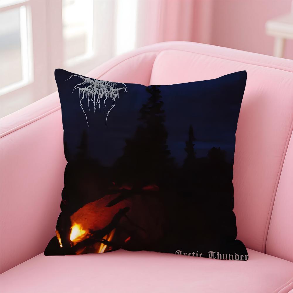D-Darkthrone Cushion Cover Linen Pillowcase Cover Soft Decor For Sofa Home Room