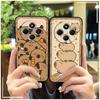 Protective Full Wrap Phone Case For Redmi 14C 4G/14R 5G/A3 Pro 4G/POCO C75 Graffiti Anti-knock Phone Pouch Soft Case TPU