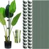 Green Bendable Plant Stake For Garden Flowers Vegetables Regulable Support Rod High Strength Plastic Easy Installation