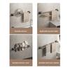 2025 New Towel Holder Space Aluminum Shower Room Towel Hanger Multifunctional Storage Organizer For Bathroom Accessories