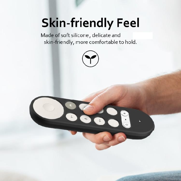 Ergonomic Silicone Remote Case For TV Streamer 4K 2024 Television Remotes NonSlip Protective Cover with Lanyard