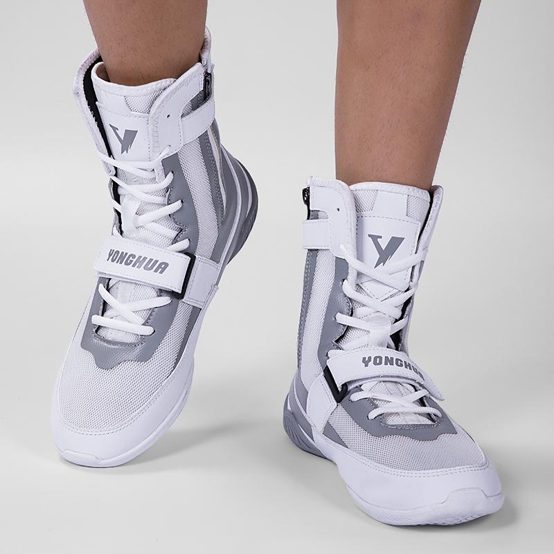 New Boxing Boots Professional Combat Breathable Sneakers Non-Slip Competition Training Classic Gear Combat Sports Boxing Shoes