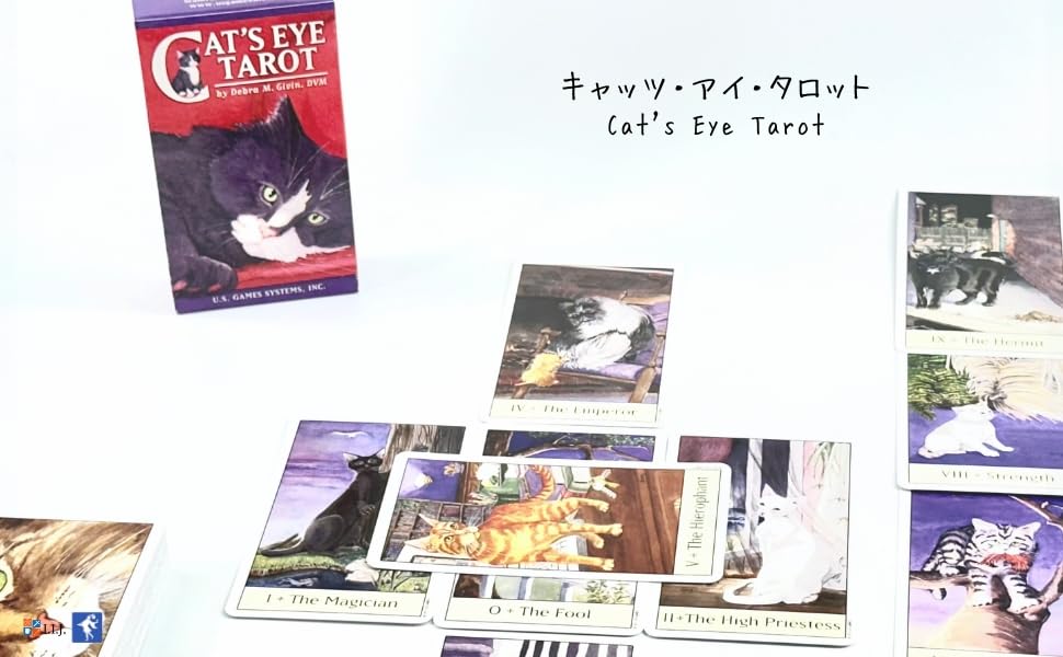 Eye Waite 78 Tarot Tarot Includes Japanese Authentic Product I.I.J Cat's Tarot, Edition, Cards, Cards, Cat, Reading, Instructions,