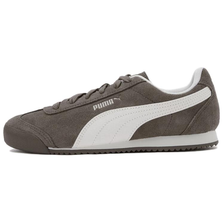 Puma Roma Classic Comfortable Low-Top Lifestyle Shoes Women sneaker Brown 406754-01