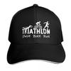 Triathlon Schwimmen Radfahren Laufen Athlet Kappe Mode Lässig Baseballkappen Verstellbarer Hut Hip Hop Sommer Unisex Baseballkappen