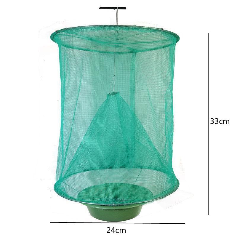 

Fly Catcher Killer Pest Control Reusable Hanging Flytrap Cage Net Traps Garden Flycatcher Insect Catcher Killer Pest Control