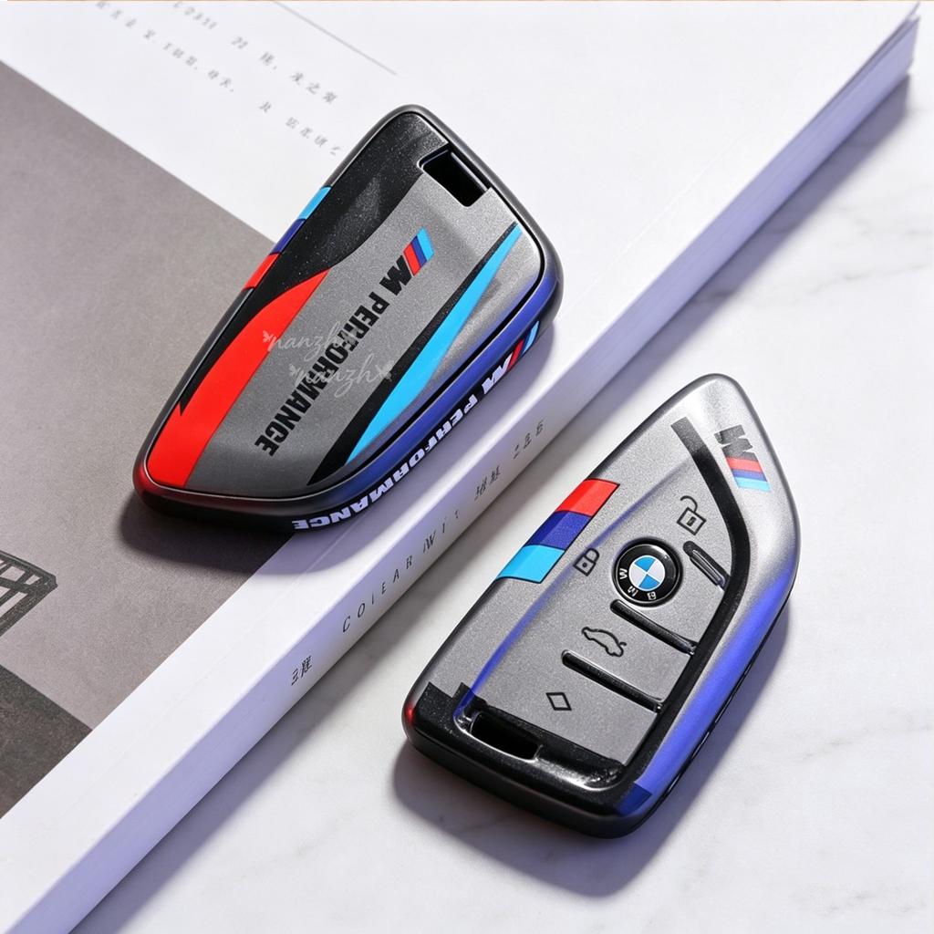 Keychain Cover Shell Accessory Cool Race Style Car Key Case For BMW X1 X3 X5 X6 X7 1 3 5 6 7 Series G20 G30 G11 F15 F16 G02 F48 ZX2