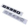 FDL4 ABS Car Body Letter Sticker Decal Rear Trunk Badge Emblem Accessories for Lexus GS300 GS350 GS430 GS460 GS400