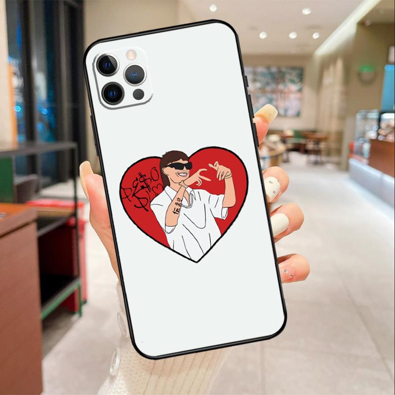 

Peso Pluma Phone Case For iPhone 16 15 14 11 12 13 17 Pro Max mini 15 Plus 16e 17 Air Protective Cover iPhone 12 Pro