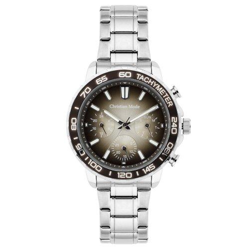 

[CHRISTIAN MODE] CHRISTIAN MODE Men s Multifunction Metal Watch CM424BRS CM424BRS
