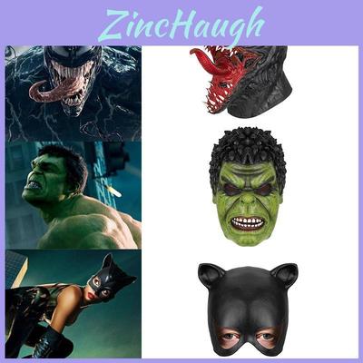 Avengers Karakter Cosplay Masker Latex Halloween Props Voor Venom Hulk En Catwoman